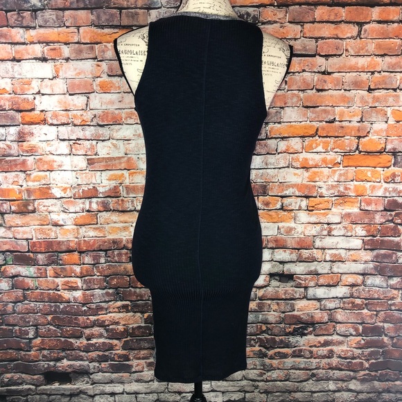 Rag & Bone Highland High Neck Ribbed Knit Dress XS - Picture 8 of 13